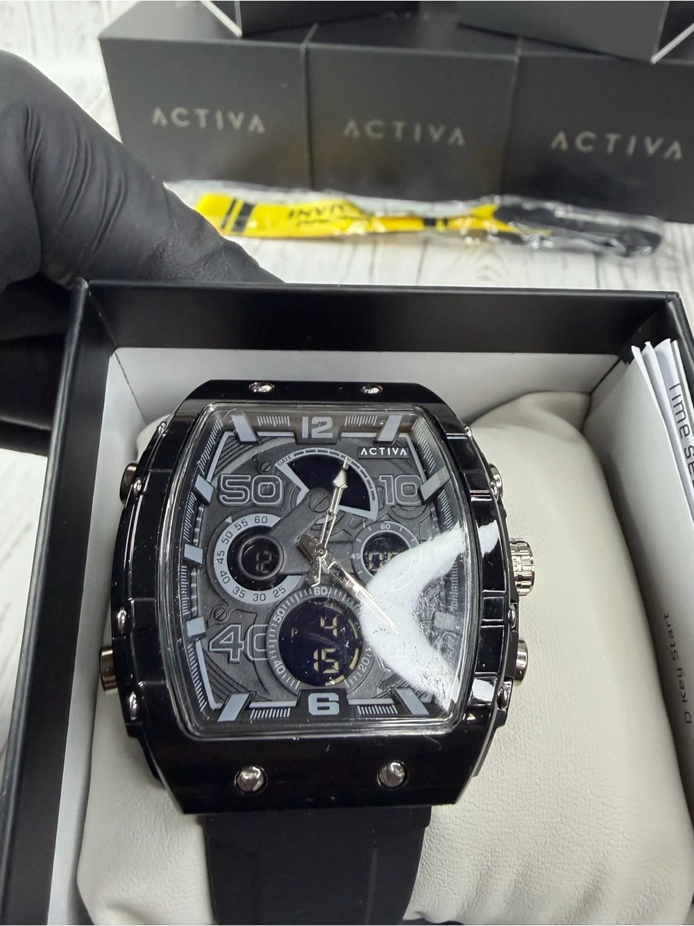 ACW8109-001 - Activa X Invicta Digital Essentials Men's Watch - 45mm,